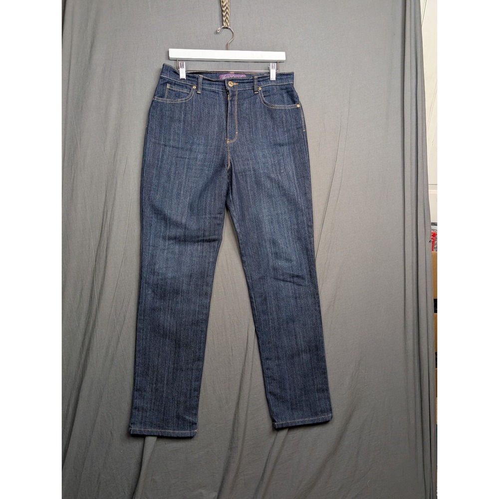 Gloria‎ Vanderbilt Amanda Jeans Womens Size 10  Straight Leg Blue